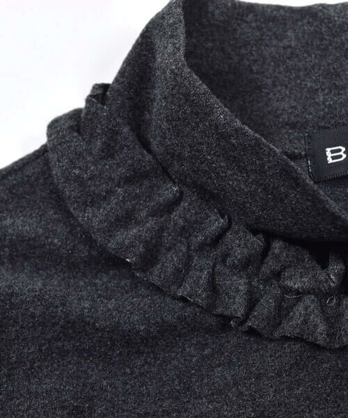 BeBe / べべ Tシャツ | 日本製 ミップ ストレッチ スウェード ハイネック Tシャツ (80~150cm) | 詳細11
