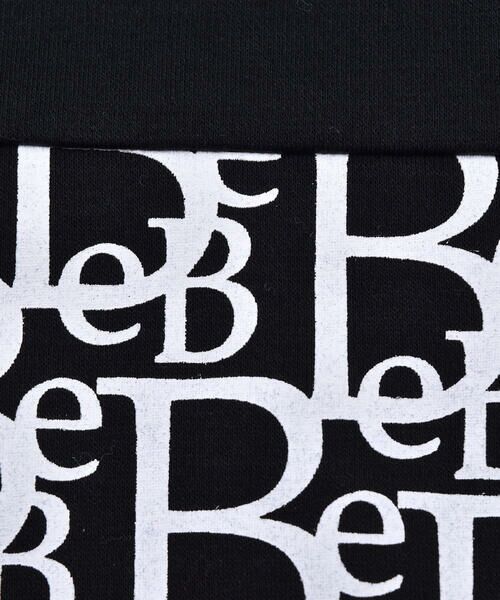 BeBe / べべ Tシャツ | 【お揃い】モノグラムドッキングTシャツ(90~150cm) | 詳細7