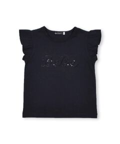スパンコールロゴプリント Tシャツ(100~150cm)