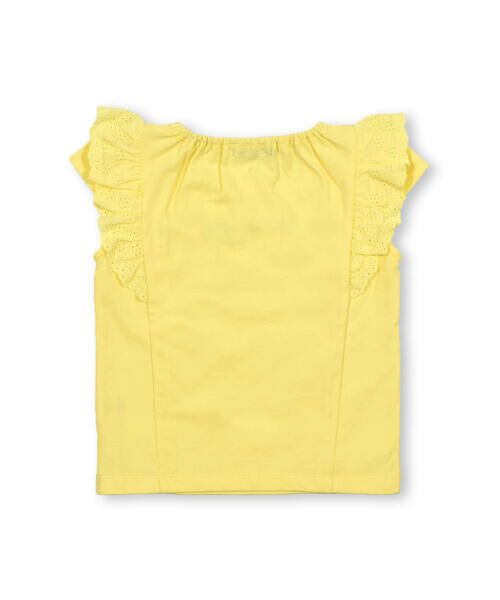 BeBe / べべ Tシャツ | レースフリルお花刺繍Tシャツ(90~140cm) | 詳細5