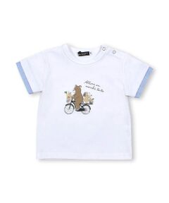 アニマルマルシェプリントTシャツ(80~90cm)