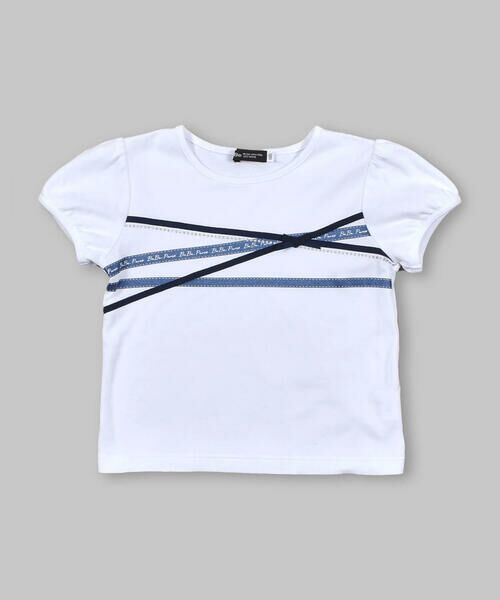 BeBe / べべ Tシャツ | リボンプリントTシャツ(90~150cm) | 詳細3