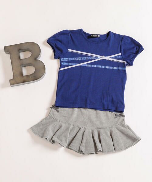 BeBe / べべ Tシャツ | リボンプリントTシャツ(90~150cm) | 詳細9