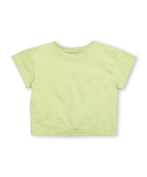 BeBe / べべ Tシャツ | フラワーロゴプリント裾結びTシャツ(90~150cm) | 詳細2