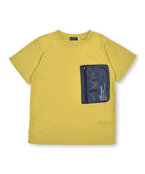 BeBe / べべ Tシャツ | 配色ポケッタブルTシャツ(90~150cm) | 詳細6