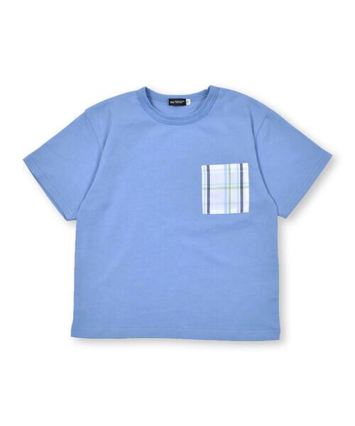 BeBe / べべ Tシャツ | 【お揃い】チェックポケット付きTシャツ(80~150cm) | 詳細3