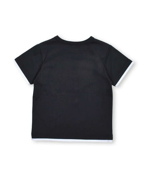 BeBe / べべ Tシャツ | ペイントプリントレイヤード風Tシャツ(90~150cm) | 詳細14