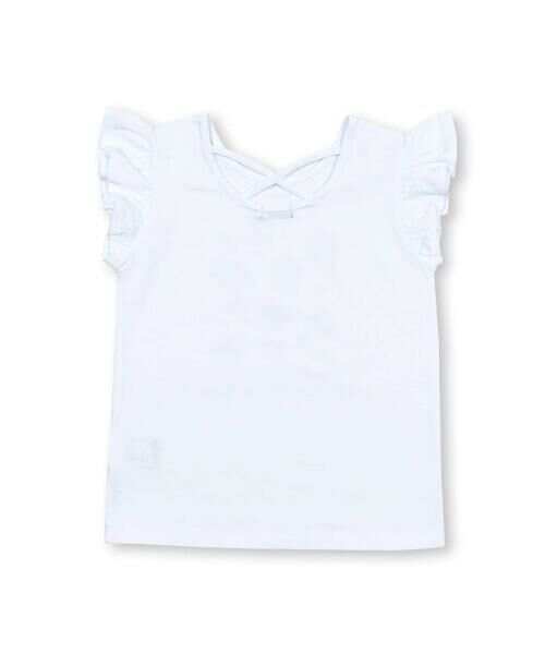 BeBe / べべ Tシャツ | テニスプリントバッククロスTシャツ(90~150cm) | 詳細2