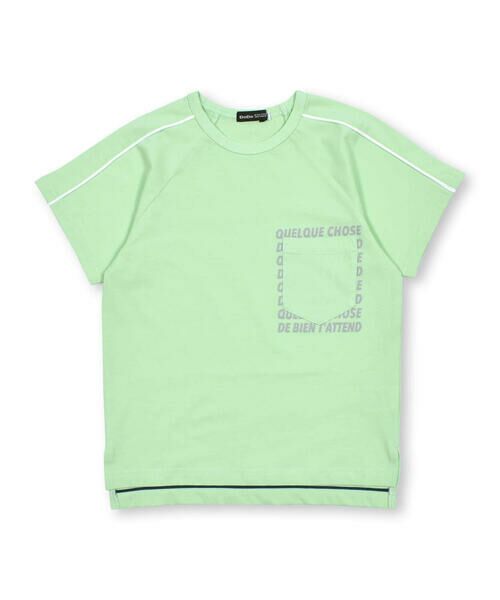 BeBe / べべ Tシャツ | 【接触冷感】胸ポケット付きラグランスリーブTシャツ(90~150cm) | 詳細11