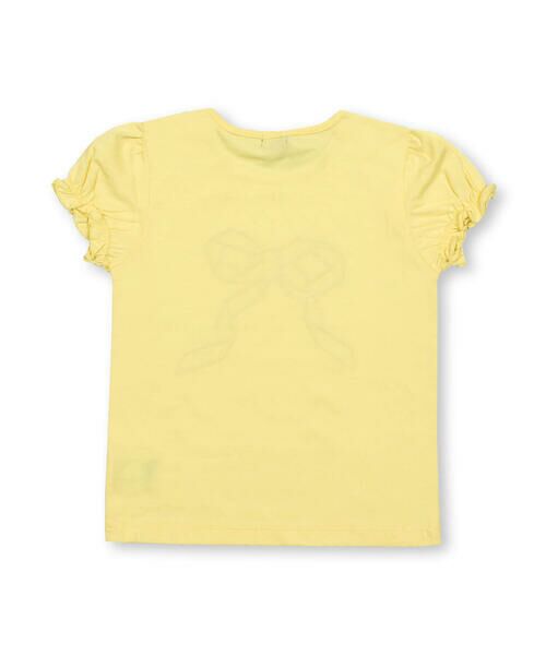 BeBe / べべ Tシャツ | 【お揃い】フラワーリボンパフスリーブTシャツ(90~150cm) | 詳細14