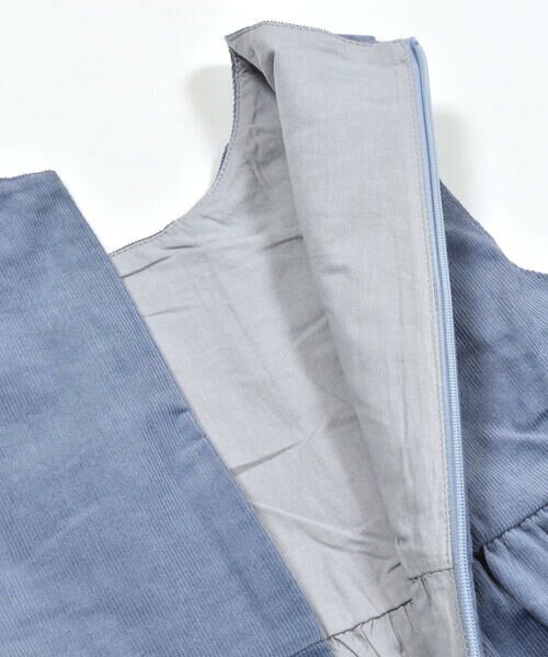 お揃い】シャツコールジャンパースカート(90~150cm) （ミニ丈・ひざ丈