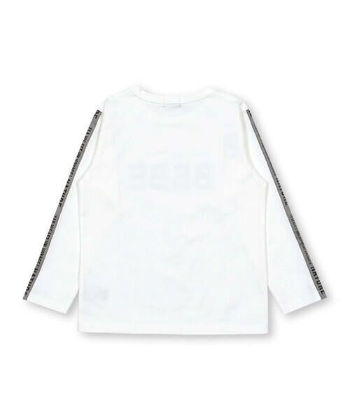 BeBe / べべ Tシャツ | フロッキープリントロゴTシャツ(80~150cm) | 詳細2