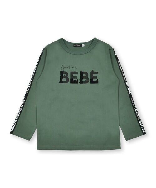 BeBe / べべ Tシャツ | フロッキープリントロゴTシャツ(80~150cm) | 詳細12