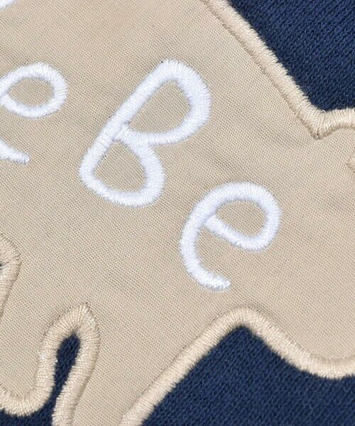 BeBe / べべ その他トップス | クマパッチ刺繍トレーナーベビー(80~90cm) | 詳細5