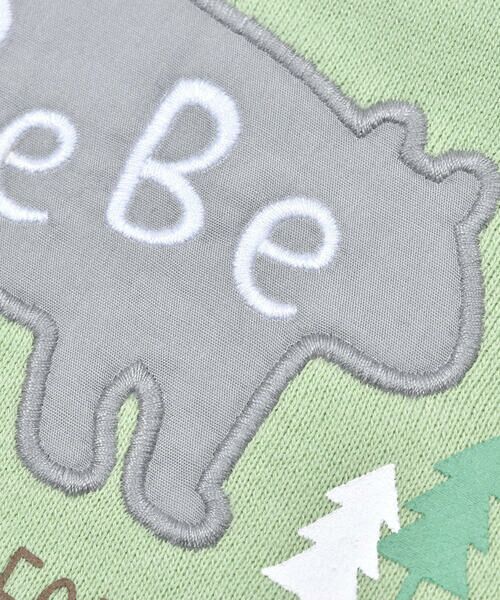 BeBe / べべ その他トップス | クマパッチ刺繍トレーナーベビー(80~90cm) | 詳細14