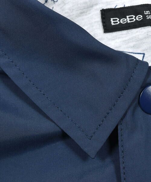BeBe / べべ テーラードジャケット | タフタコーチジャケット(90〜150cm) | 詳細7