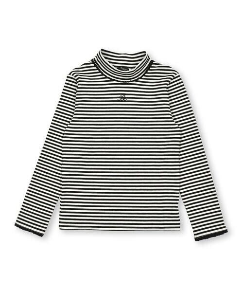 BeBe / べべ Tシャツ | テレコプチハイネックTシャツ(90〜150cm) | 詳細9