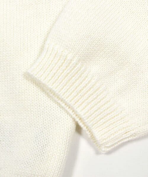 BeBe / べべ ニット・セーター | 花刺しゅう裾フリルセーター(100~150cm) | 詳細6