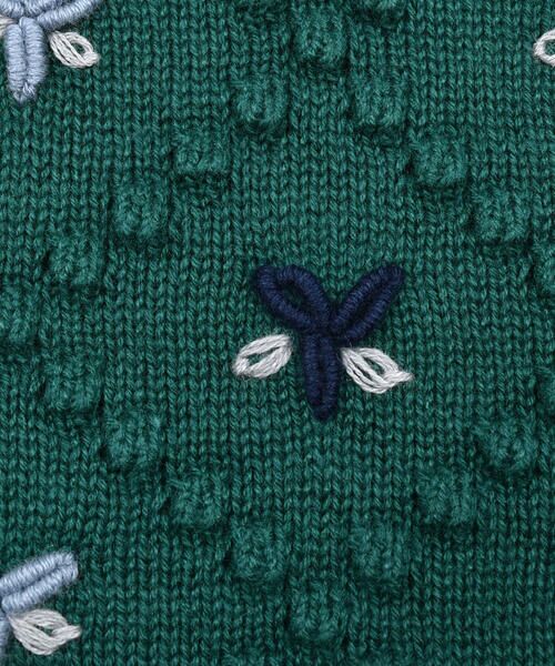 BeBe / べべ ニット・セーター | 花刺しゅう裾フリルセーター(100~150cm) | 詳細16