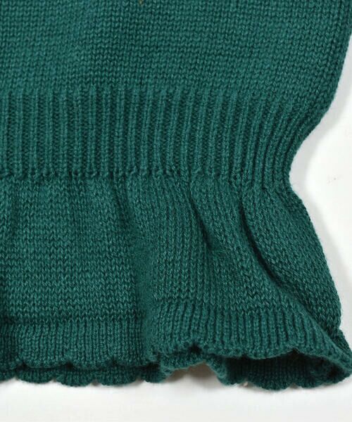 BeBe / べべ ニット・セーター | 花刺しゅう裾フリルセーター(100~150cm) | 詳細18
