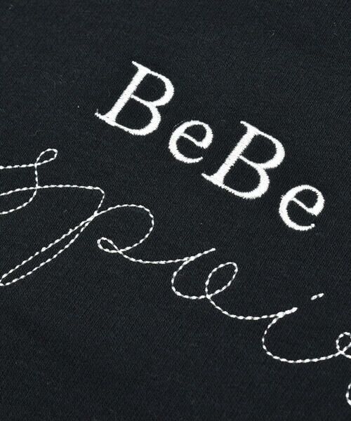 BeBe / べべ スウェット | ロゴ刺しゅう襟付きトレーナー(100~150cm) | 詳細7