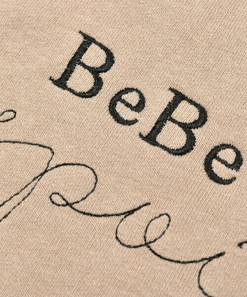 BeBe / べべ スウェット | ロゴ刺しゅう襟付きトレーナー(100~150cm) | 詳細17
