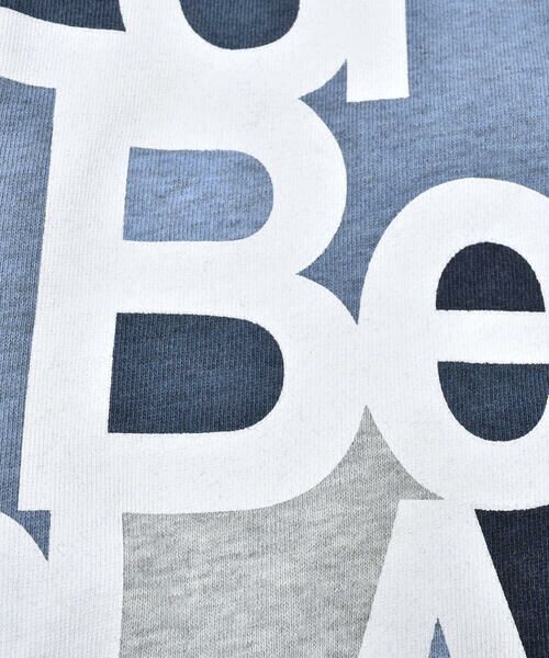 BeBe / べべ スウェット | BIGロゴ配色トレーナー(80~150cm) | 詳細18