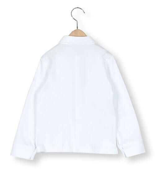 BeBe / べべ シャツ・ブラウス | ニットタイ付きスムースシャツ(90~130cm) | 詳細1