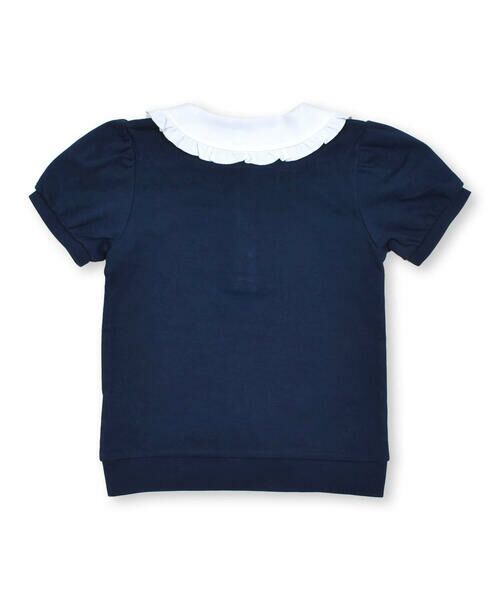 BeBe / べべ Tシャツ | ビッグカラーパフスリーブプルオーバー(90~150cm) | 詳細4