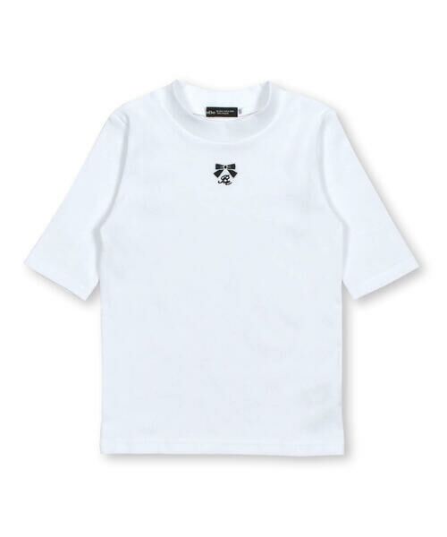 BeBe / べべ Tシャツ | テレコモックネックTシャツ(90~150cm) | 詳細1
