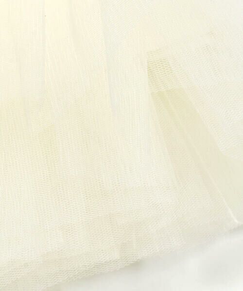 BeBe / べべ ミニ丈・ひざ丈ワンピース | 【日本製】パニエ付き水彩フラワーサテンドレス(95~140cm) | 詳細16