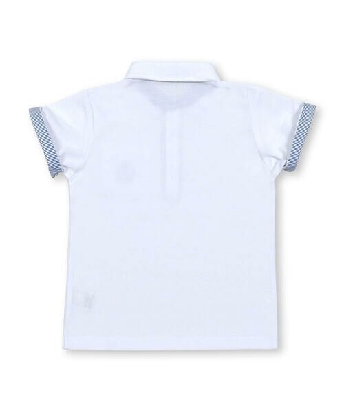 BeBe / べべ ポロシャツ | カノコワッペンポロシャツ(90~150cm) | 詳細1