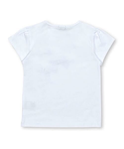 BeBe / べべ Tシャツ | オーガンジーリボンモノトーンTシャツ(90~150cm) | 詳細2