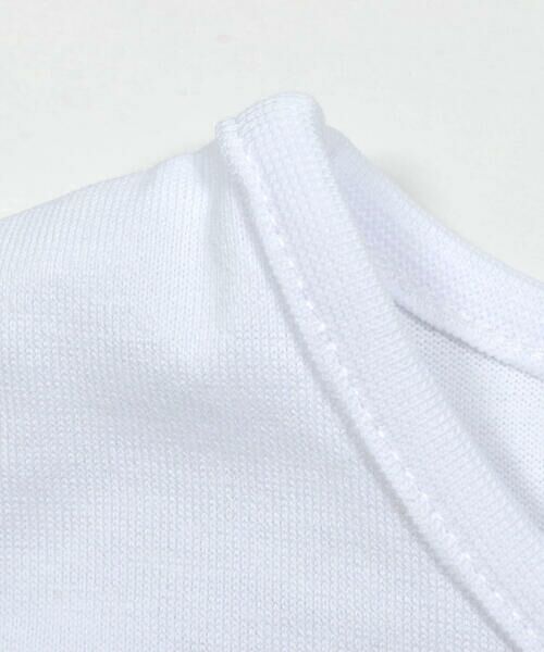 BeBe / べべ Tシャツ | オーガンジーリボンモノトーンTシャツ(90~150cm) | 詳細3