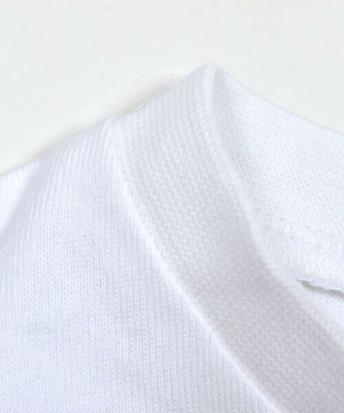 BeBe / べべ Tシャツ | チュールレイヤード袖フリル天竺Tシャツ(90~150cm) | 詳細8