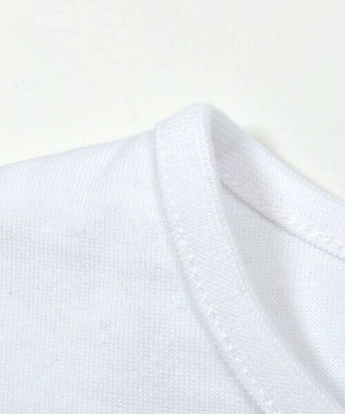 BeBe / べべ Tシャツ | グリッターロゴリボン天竺Tシャツ(90~150cm) | 詳細7