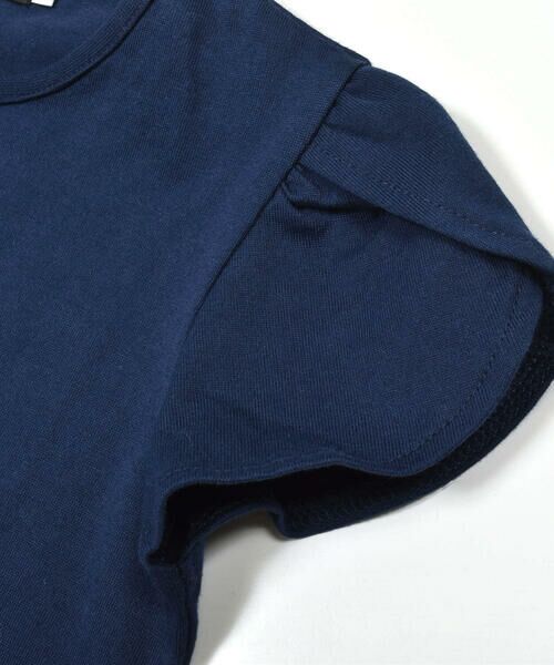 BeBe / べべ Tシャツ | グリッターロゴリボン天竺Tシャツ(90~150cm) | 詳細17