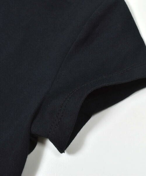 BeBe / べべ Tシャツ | 裾フリル天竺フラワーロゴTシャツ(100~150cm) | 詳細6