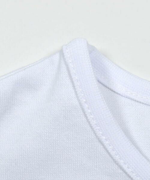 BeBe / べべ Tシャツ | シルバースパンコールロゴフリル袖Tシャツ(100~160cm) | 詳細6