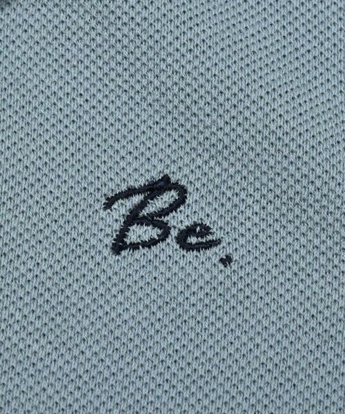 BeBe / べべ ポロシャツ | スキッパーカラーカノコ半袖ポロシャツ(100~140cm) | 詳細8