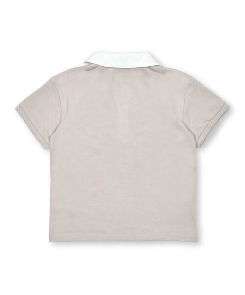BeBe / べべ ポロシャツ | スキッパーカラーカノコ半袖ポロシャツ(100~140cm) | 詳細17