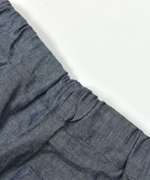 BeBe / べべ ショート・ハーフ・半端丈パンツ | ダンガリー裾ダブルショートパンツ(90~150cm) | 詳細11