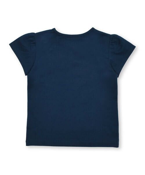 BeBe / べべ Tシャツ | 【お揃い】立体フラワーモチーフ半袖Tシャツ(90~150cm) | 詳細2