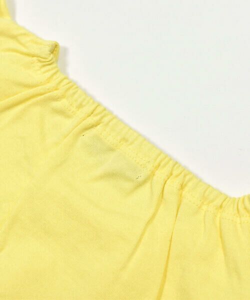 BeBe / べべ Tシャツ | シフォンフラワーモチーフ肩フリルTシャツ(90~150cm) | 詳細20