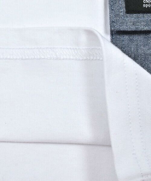 BeBe / べべ Tシャツ | 【吸水速乾】上下配色サイドポケット半袖BIGTシャツ(90~150cm) | 詳細7