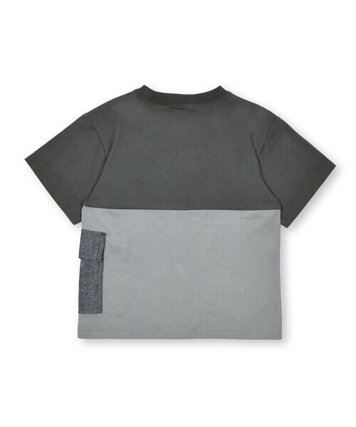 BeBe / べべ Tシャツ | 【吸水速乾】上下配色サイドポケット半袖BIGTシャツ(90~150cm) | 詳細12