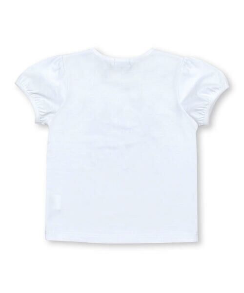 BeBe / べべ Tシャツ | マリンGIRL天竺パフスリーブTシャツ(90~150cm) | 詳細2