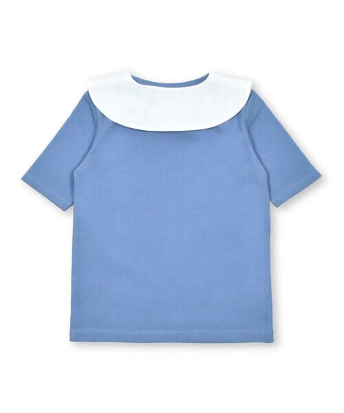 BeBe / べべ Tシャツ | セーラー付け襟テレコ半袖Tシャツ(90~160cm) | 詳細6