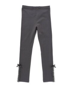 BeBe / べべ レギンス・スパッツ | ベア天竺チュールフリルレギンス(80~150cm)