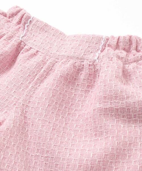 BeBe / べべ ショート・ハーフ・半端丈パンツ | 【お揃い】ブロッサムラメツイードショートパンツ(100~150cm) | 詳細11